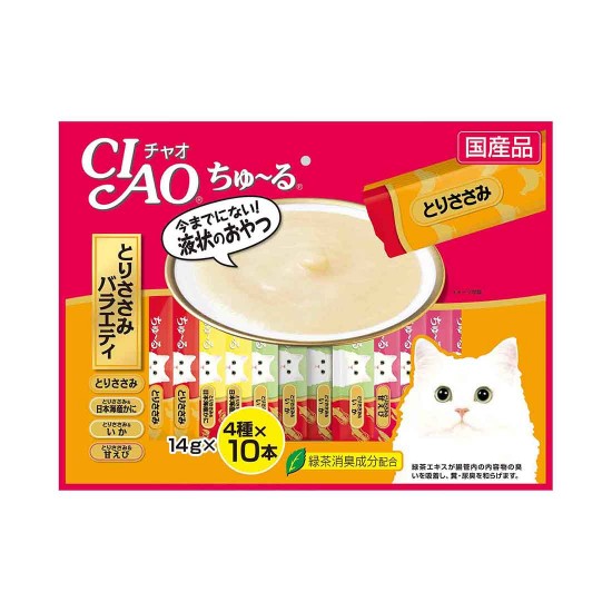 CIAO Cat Treat Churu Chicken Jumbo Mix 14g