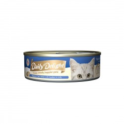 Daily Delight Cat Food Jelly Skipjack Tuna with Sardine 80g 1 ctn