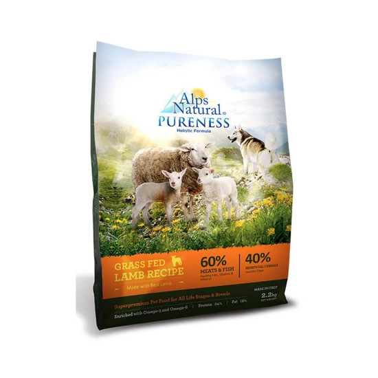 Alps Natural Dog Dry Food Pureness Lamb 2kg