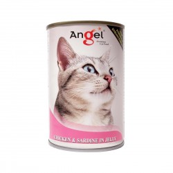 Angel Cat Canned Food Chicken & Sardine in Jelly 400g