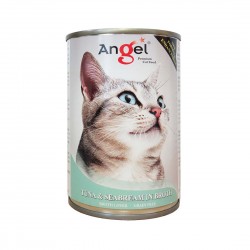 Angel Cat Canned Food Tuna & Seabream in Broth 400g