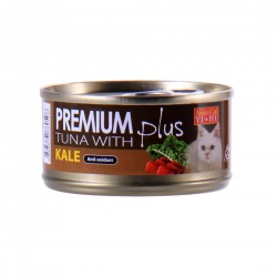 *Bedok & Eastside Cats* Aristo Cats Cat Canned Food Premium Plus Tuna with Kale 80g 1 ctn