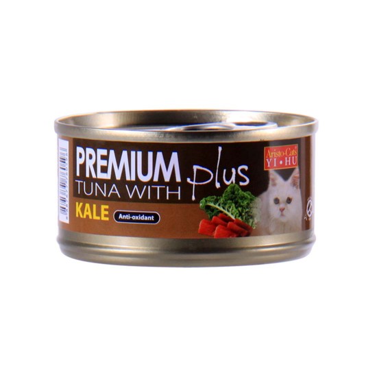 Aristo Cats Cat Canned Food Premium Plus Tuna with Kale 80g 1 ctn