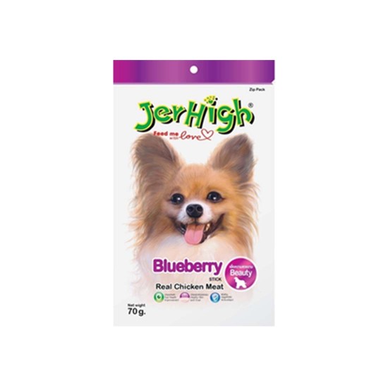 Jerhigh Dog Treat Blueberry 70g