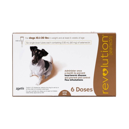 Revolution Parasiticide for Dog 3 Doses 5.1-10kg