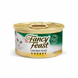 Fancy Feast Cat Canned Food Chunky Chicken 85g 1 ctn