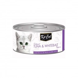 *Lily Low Shelter* Kit Cat Canned Food Tuna & Whitebait 80g 1 ctn