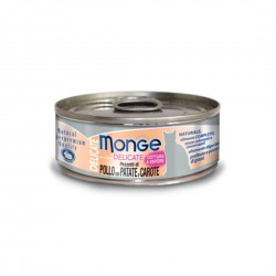 Monge Cat Canned Food Delicate Chicken with Potato & Carrot 80g 1 ctn