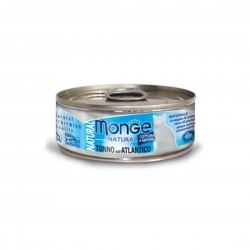 Monge Cat Canned Food Natural Atlantic Tuna 80g 1 ctn