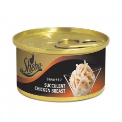 Sheba Cat Canned Food Succulent Chicken Breast 85g 1 ctn