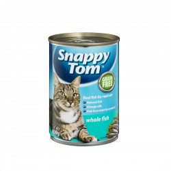 Snappy Tom Cat Canned Food Whole Fish 400g 1 ctn