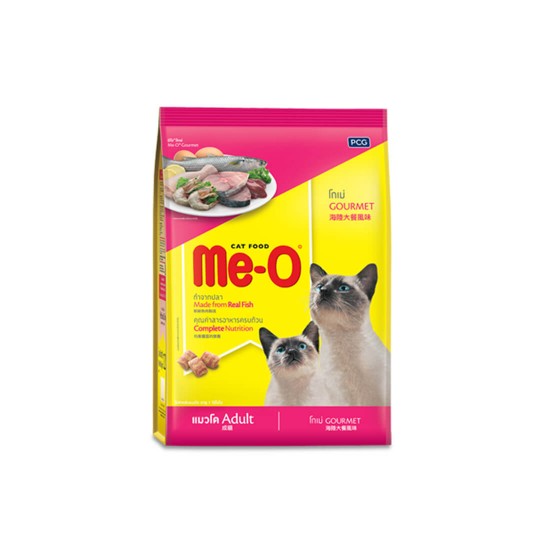 Me-O Cat Dry Food Gourmet 1.1kg