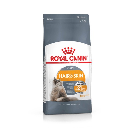 Royal Canin Cat Food for Hair & Skin Care 2kg