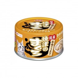 Aixia Yaizu no Maguro Cat Canned Food Tuna and Chicken Fillet with Scallop Fish Cake 70g