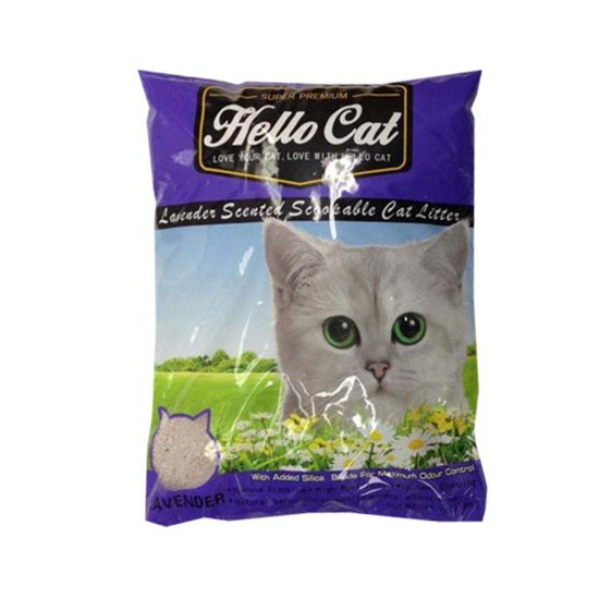 Hello Cat Litter Lavender 10L