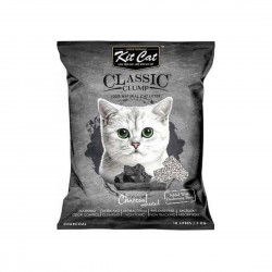 Kit Cat Classic Clump Cat Litter Charcoal 10L