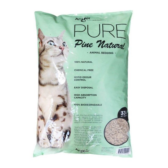 Angel Pure Pine Natural Cat litter 15kg