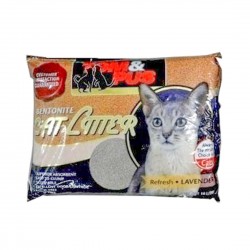 Tom & Pus Bentonite Cat Litter Lavender 10L