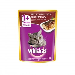 Whiskas Cat Wet Food Grilled Saba 85g
