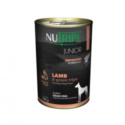 Nutripe Dog Canned Food Lamb & Green Tripe 390g 1 ctn