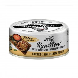 Absolute Holistic Pet Food Raw Stew Chicken & King Salmon 80g