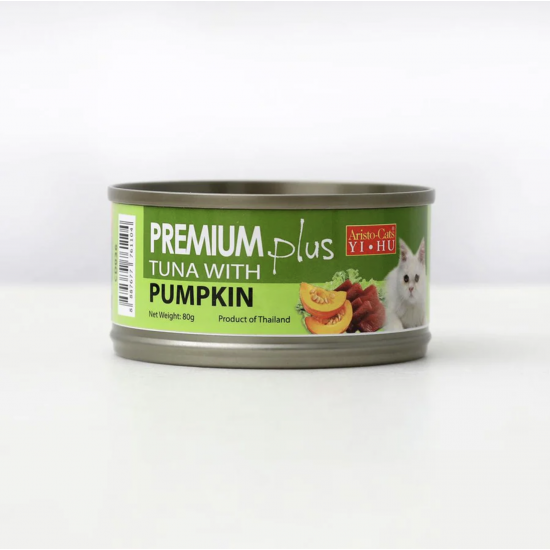 Aristo Cats Cat Canned Food Premium Plus Tuna with Pumpkin 80g 1 ctn