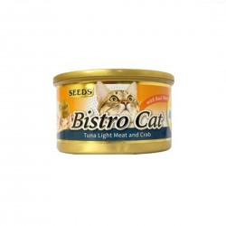 Bistro Cat Canned Food Light Tuna Fish & Crab 170g 1 ctn