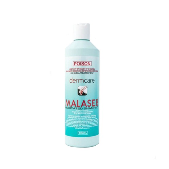 Dermcare Pet Medicated Shampoo Malaseb 500ml