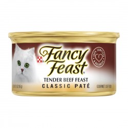 Fancy Feast Cat Canned Food Classic Beef 85g 1 ctn