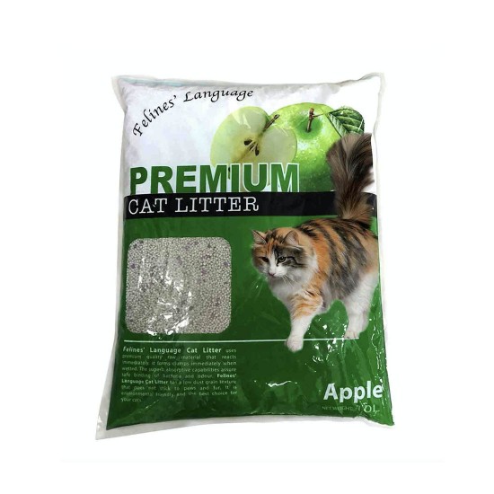 Feline's Language Premium Cat Litter Apple 10L