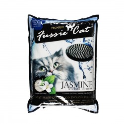 Fussie Cat Litter Jasmine Scoopable 10L