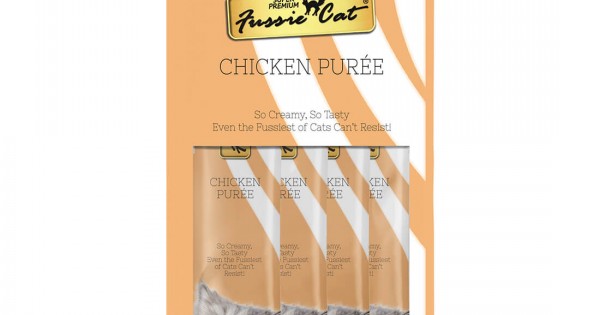 fussie cat chicken puree