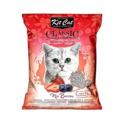 Kit Cat Classic Clump Cat Litter Mix Berry 10L