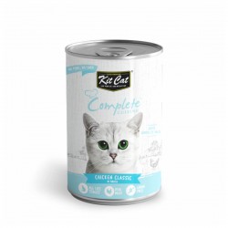 Kit Cat Canned Food Complete Cuisine Chicken Classic in Broth 150g 1 ctn