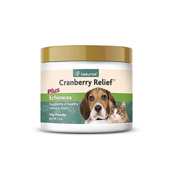 NaturVet Cranberry Relief Plus Echinacea Powder 50g