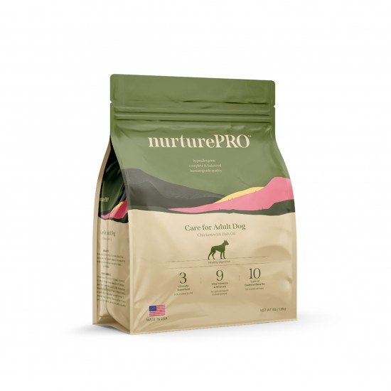 Nurture Pro Dog Dry Food Care Chicken with Fish Oil 11.8kg