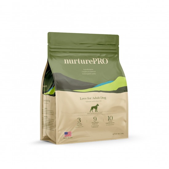 Nurture Pro Dog Dry Food Love Salmon with Fish Oil 11.8kg 