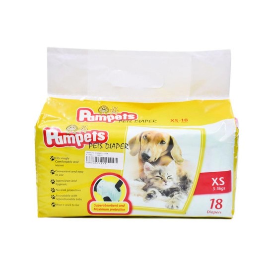 Pampets Pet Diaper XS