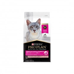 Purina Pro Plan Cat Dry Food Sensitive Skin and Stomach with Salmon and Tuna Formula 1.5kg