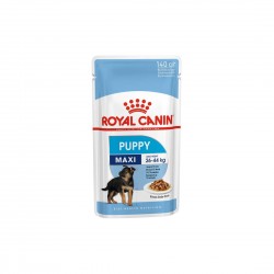 Royal Canin Dog Wet Food Maxi Puppy Pouch 140g 1 box