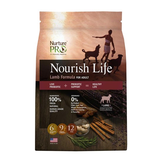 Nurture Pro Dog Dry Food Nourish Life Lamb Formula for Adult 5.7kg