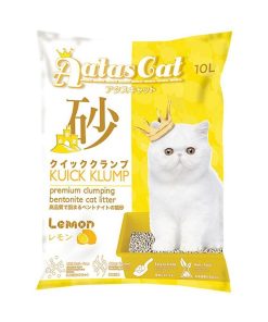 Aatas Cat Bentonite Cat Litter Kuick Klump Lemon 10L
