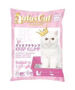 Aatas Cat Paper Cat Litter Krisp Klump Sakura 7L