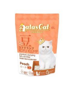 Aatas Cat Tofu Cat Litter Kofu Klump Peach 6L