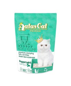 Aatas Cat Tofu Cat Litter Kofu Klump Peppermint 6L