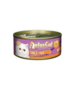 Aatas Cat Wet Food Aspic Tantalizing Tuna and Crab 80g