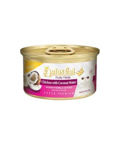 Aatas Cat Wet Food Gravy Finest Fruity Feast Chicken with Coconut Water 70g