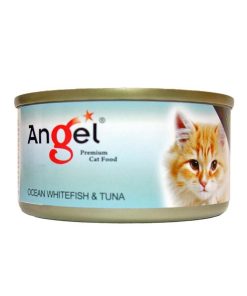 Angel Cat Canned Food Ocean Whitefish and Tuna in Jelly 80g