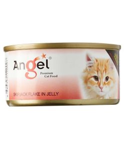 Angel Cat Canned Food Skipjack Flake in Jelly 80g