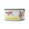 Angel Cat Canned Food Skipjack and Salmon in Jelly 80g